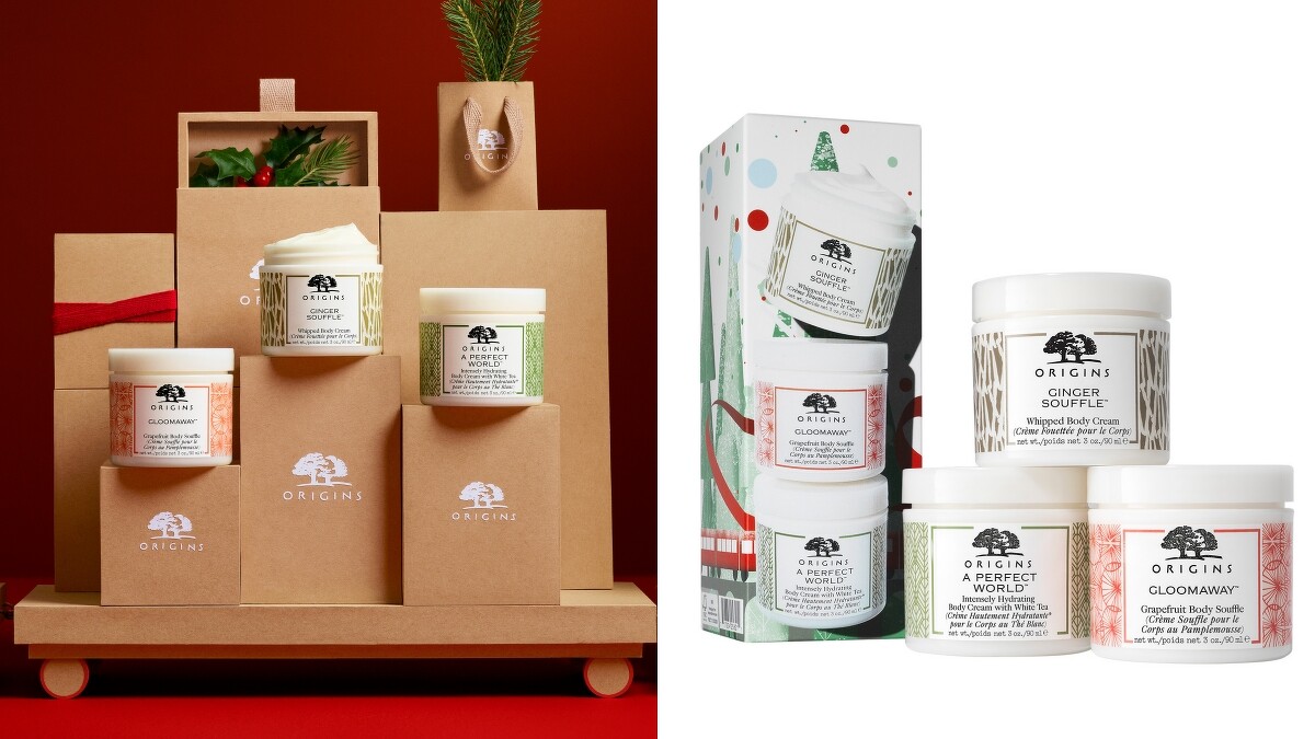 品木宣言2021聖誕舒芙蕾三件組(薑味暖暖香氛舒芙蕾90ml、葡萄柚閒情香氛舒芙蕾90ml、白毫銀針護體凝霜90ml)，NT1,300