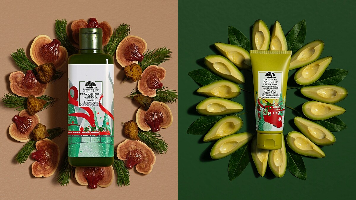 品木宣言2021聖誕Dr.WEIL青春無敵健康光潤機能水200ml(聖誕版)，NT1,450 、一飲而盡深度滋潤面膜100ml(聖誕加大版)，NT1,050