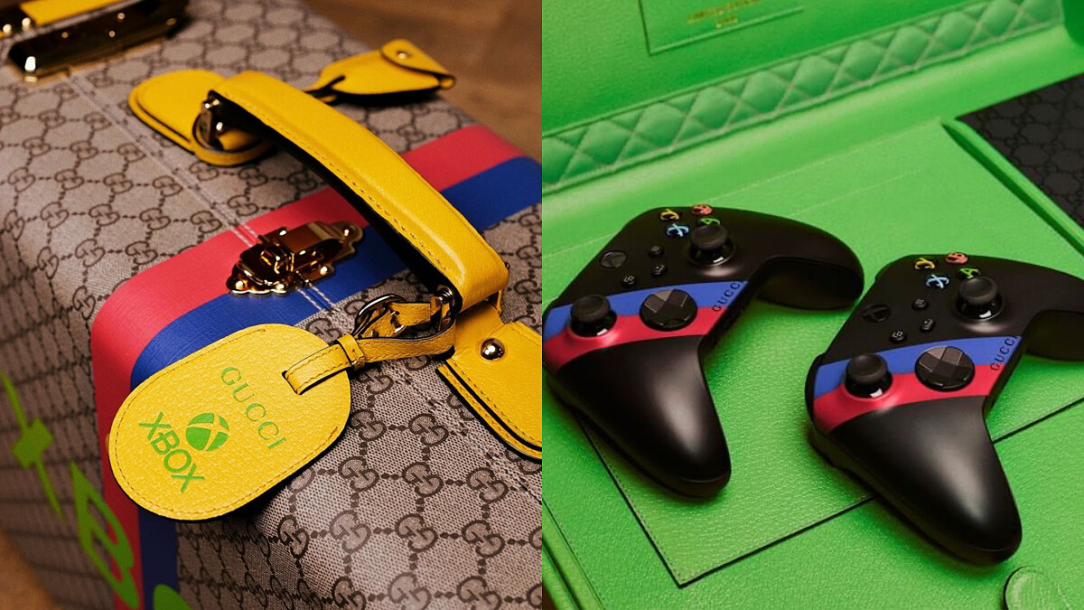 Gucci破天荒攜手微軟推出GG老花Xbox！全球限量100組，多少錢＋哪天開賣一次看