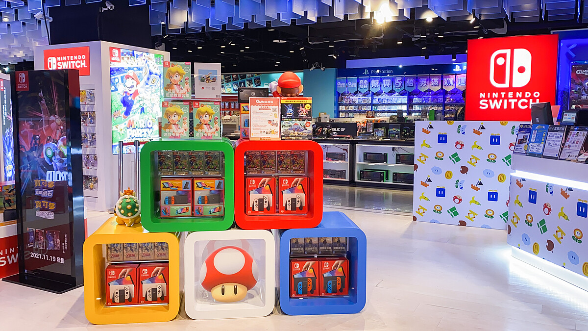 Game休閒館全台首間任天堂電玩商品旗艦館