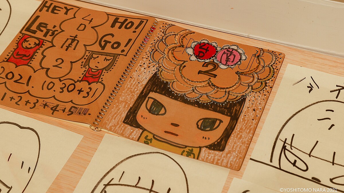 奈良美智相約在冬季!南美館最終站《微熱少女》逾180件作品和台南隔離新畫壓軸特展,好好說再見!