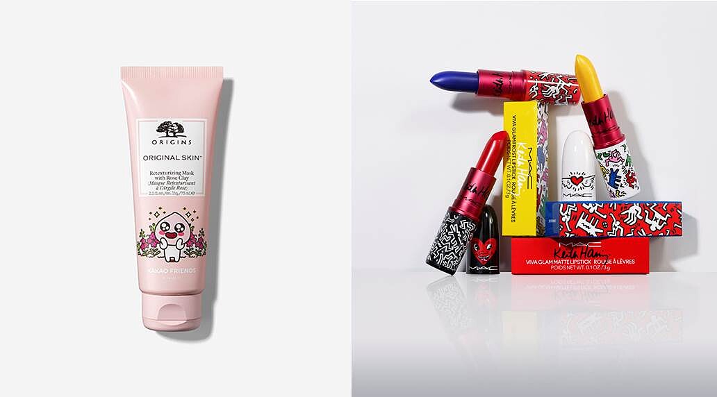 品木宣言X KAKAO限定版-天生麗質粉美肌面膜，推薦價NT900（12/9新光三越首賣，限量） 、MAC X 薇拉葛蘭公益唇膏-Keith Haring聯名版，推薦價NT770（12/1上市，限量）