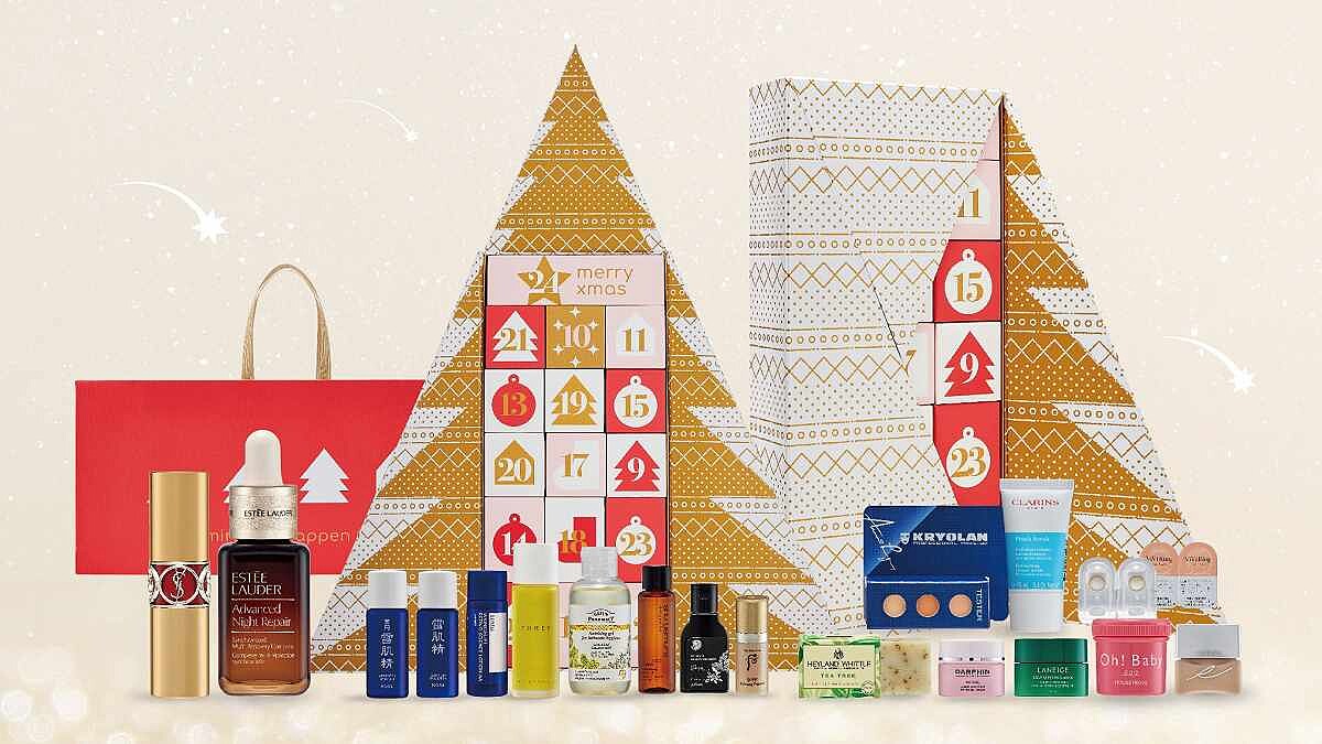 新光三越太犯規！CP值大爆炸的獨家《金燦奇蹟倒數日曆》，各牌經典明星倒數月曆、耶誕限定、跨界聯名好物，讓人實現所有美麗心願！