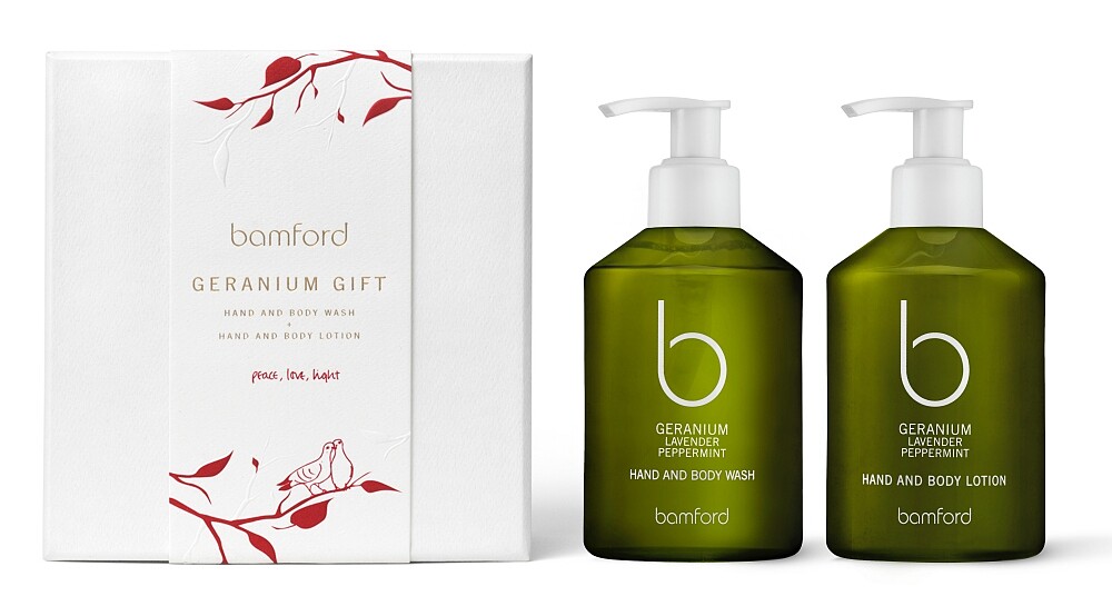 Bamford Geranium聖誕天竺葵禮盒，NT2,300