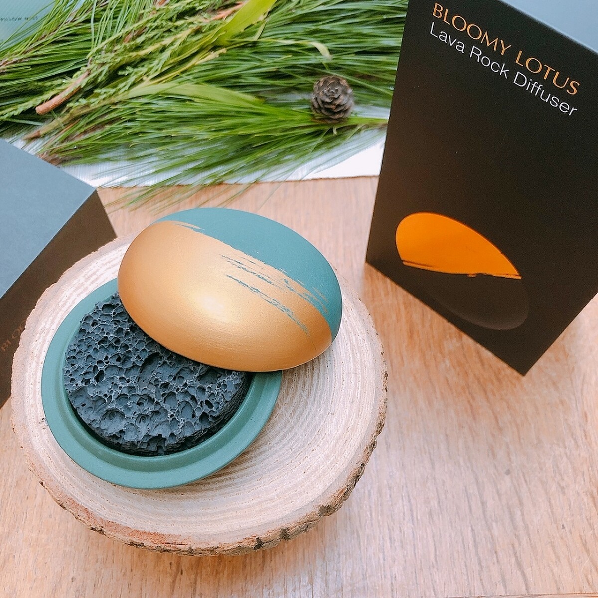 BLOOMY LOTUS Lava Rock火山岩擴香石，NT1,200