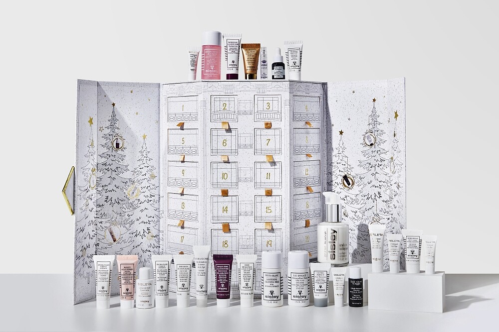 Sisley星燦巴黎聖誕倒數月曆,NT5,900(包含全能乳液60ml正貨)。