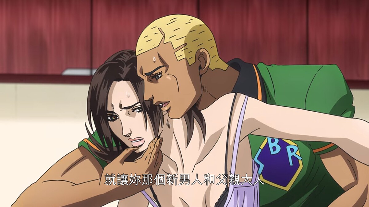 ▲▼大箱楠寶子瘋狂迷亂已過世的郡平，兩人的女兒則試圖製造意外陷害岸邊露伴。（圖 / Netflix提供）