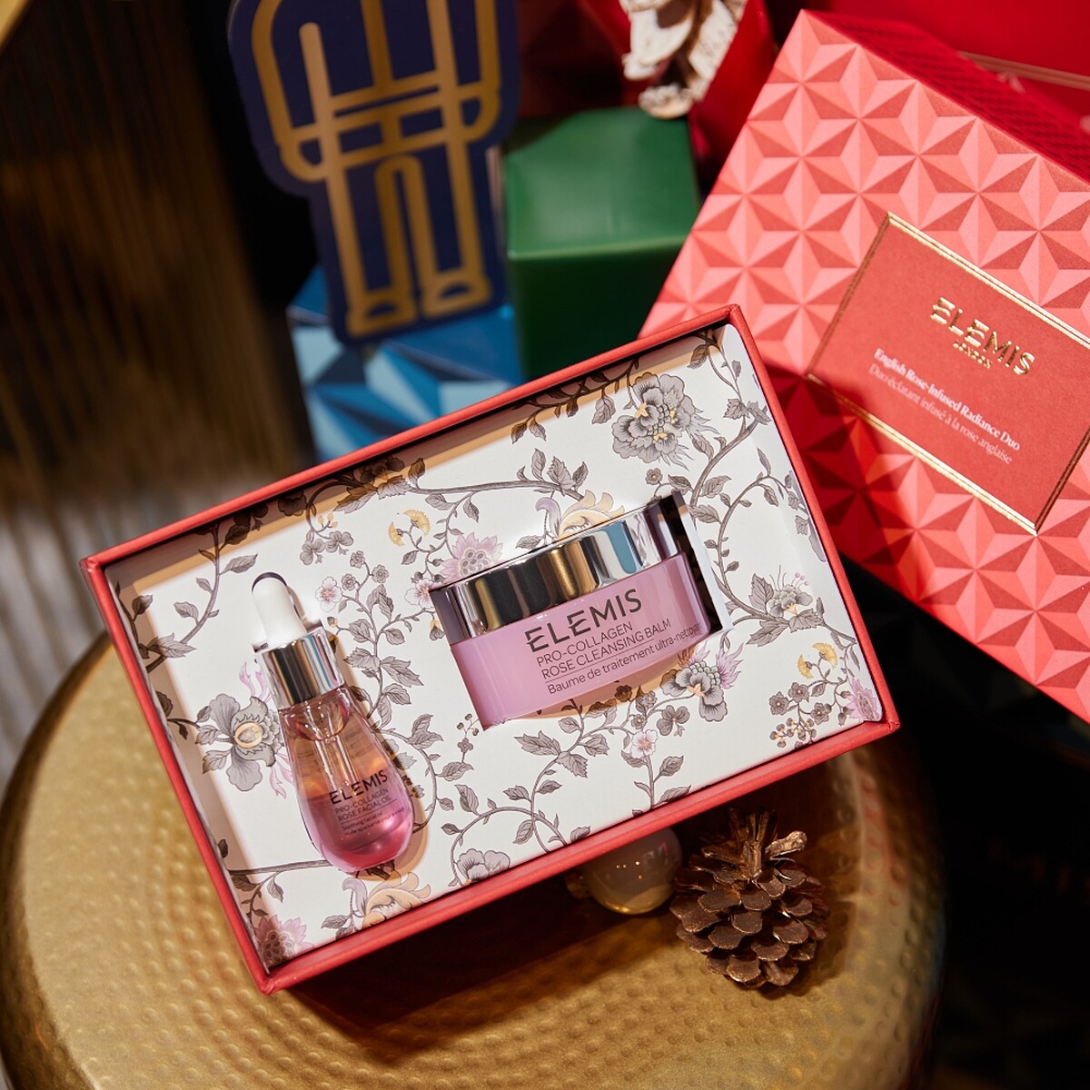 Elemis大馬士革玫瑰卸妝修護組，NT3,700