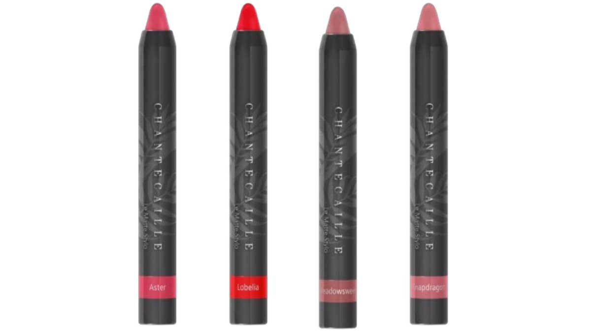 香緹卡2021聖誕彩妝系列花妍絲絨潤唇筆(#Aster紫菀花、#Lobelia翠蝶花、#Meadowsweet繡線菊、#Snapdragon金魚草)2.8g，NT1,450