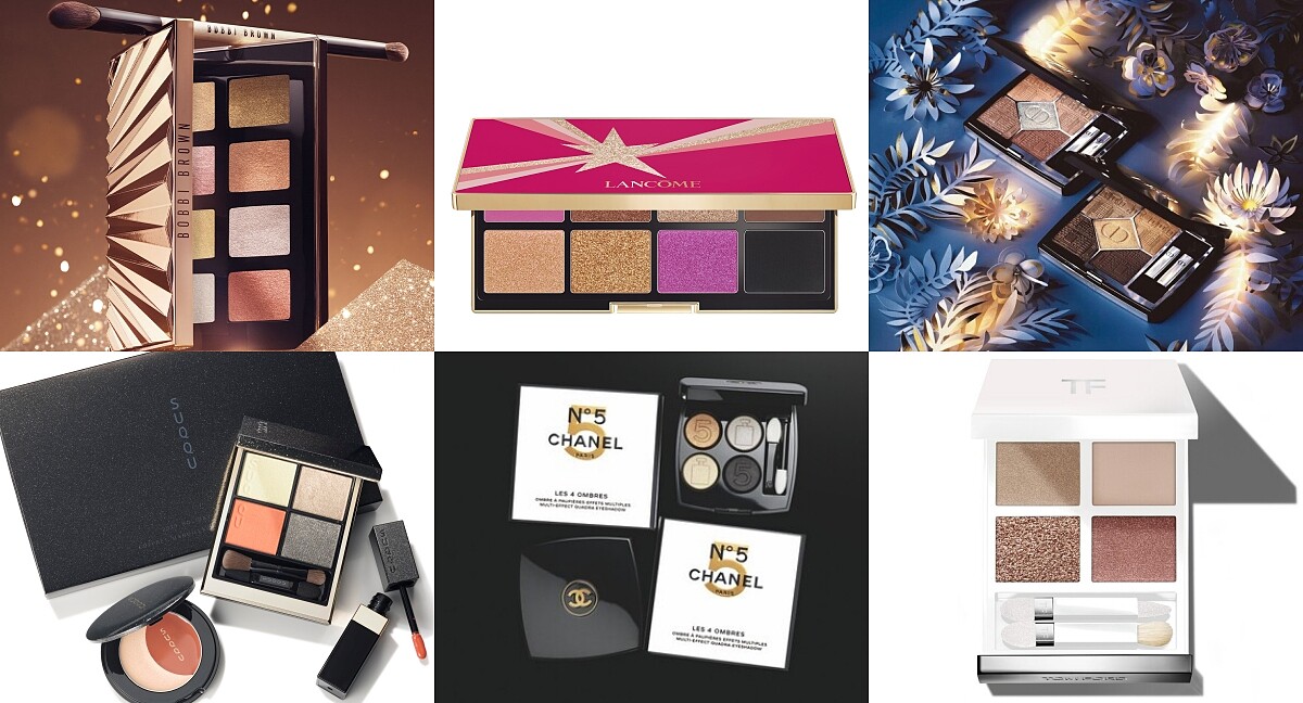 2021聖誕眼影13品牌盤點：限定選色+壓紋，日常、派對眼妝就靠它們