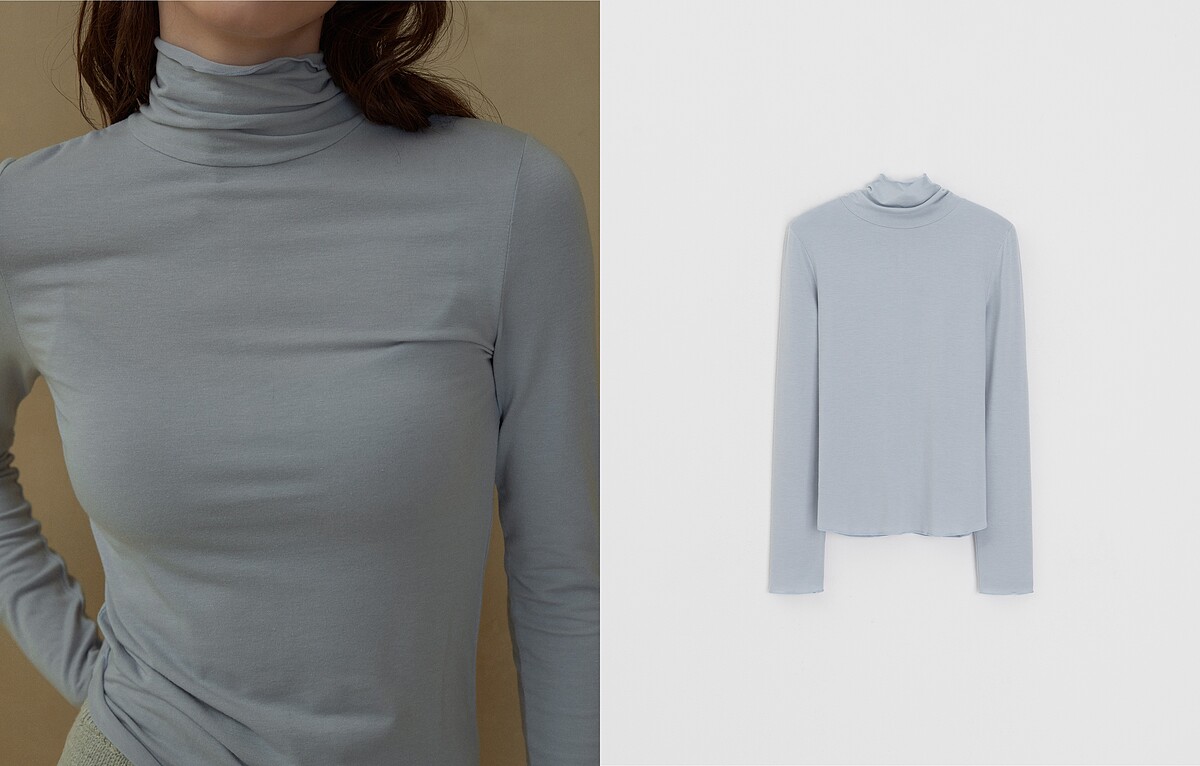 極致親柔發熱高領上衣