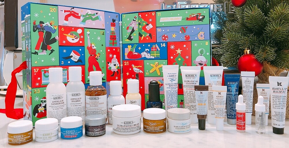 Kiehl&rsquo;s契爾氏2021驚喜聖誕倒數月曆，NT3480