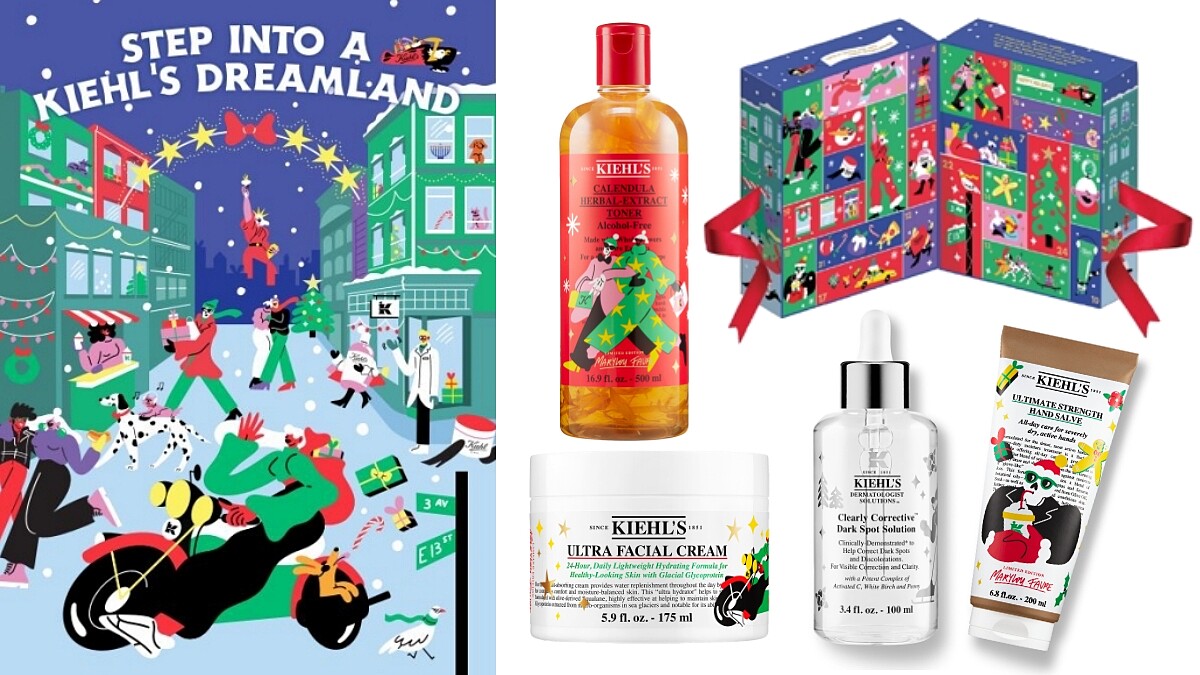 Kiehl’s 2021聖誕必買倒數月曆！冰河醣保濕霜首推175ml巨容量限定版