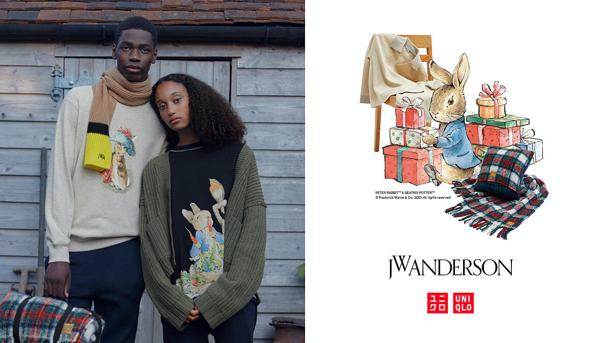 Uniqlo X JW Anderson X比得兔三方聯名！另有AR比得兔繪本可以看，編輯購物清單公開