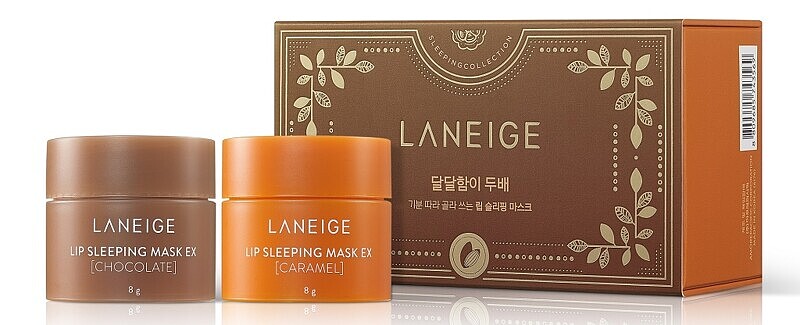 睡美人極萃滋養晚安唇膜巧克力8g、睡美人極萃滋養晚安唇膜焦糖8g