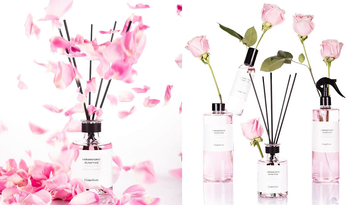 Laboratorio Olfattivo香識玫之喧擴香組形象圖。