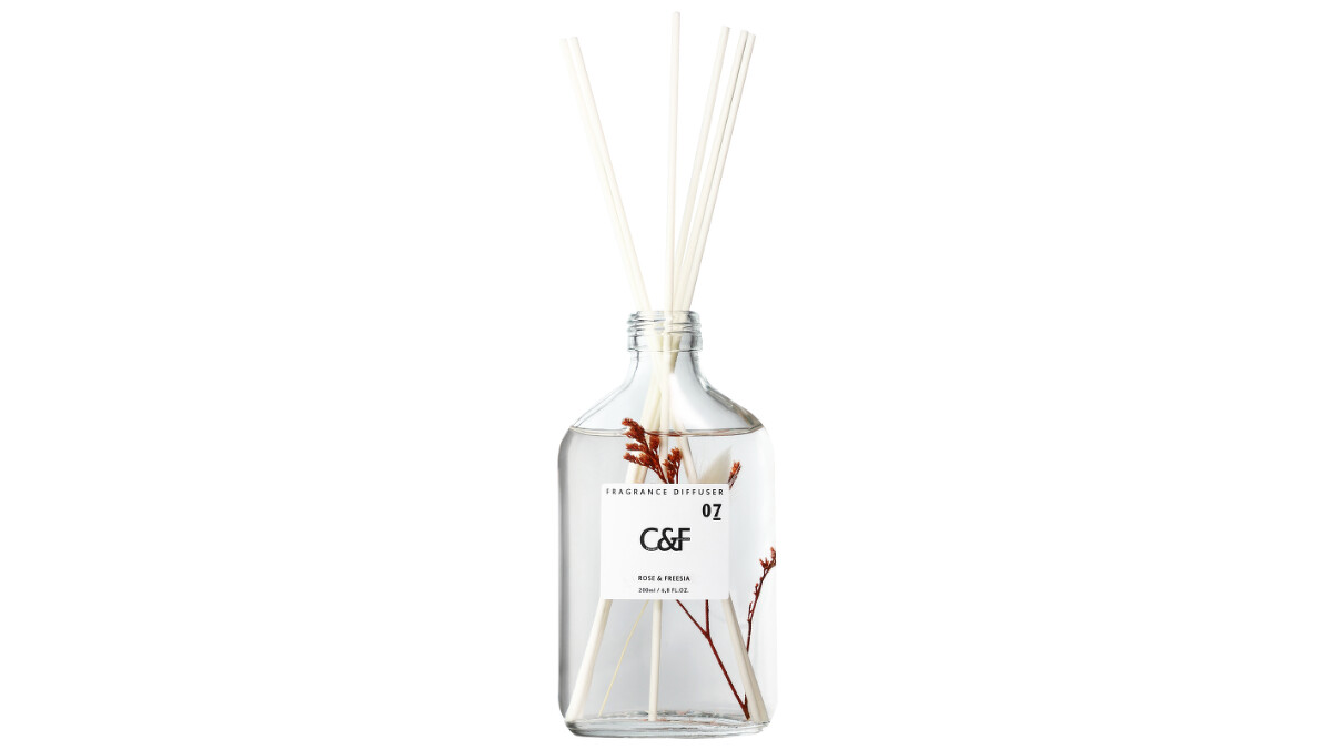 C&F香研所花園系列擴香(#玫瑰小蒼蘭)200ml,NT799