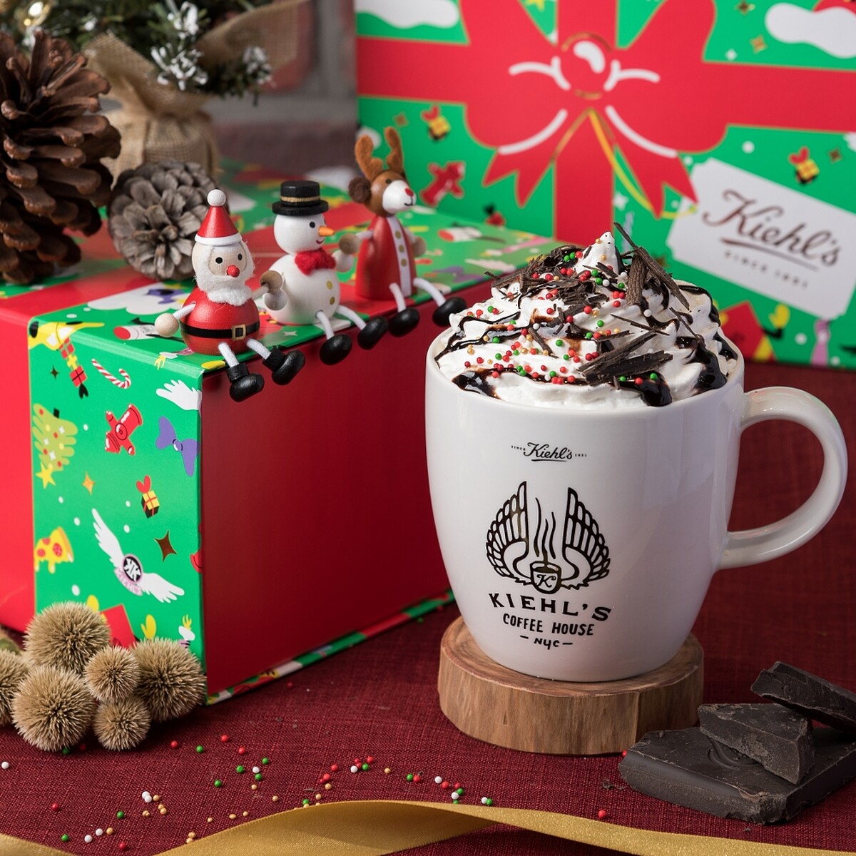 KIEHL&rsquo;S COFFEE HOUSE 2021聖誕奶酒可可，NT150