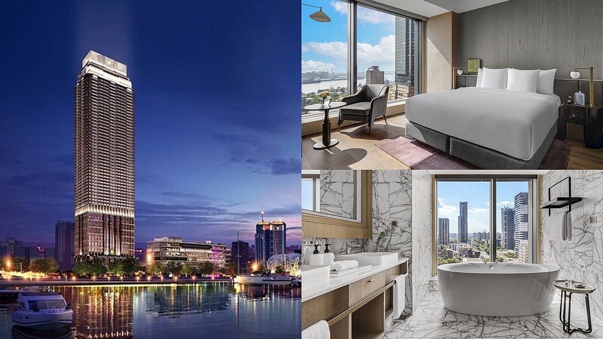 全台首間「高雄洲際酒店」開箱！港灣意象設計、絕美客房等亮點搶先看