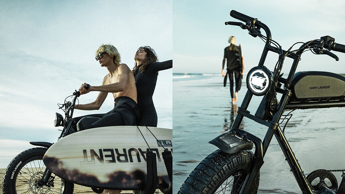 Saint Laurent找上GD、余文樂愛牌SUPER73打造電動自行車，販售地點、售價公開
