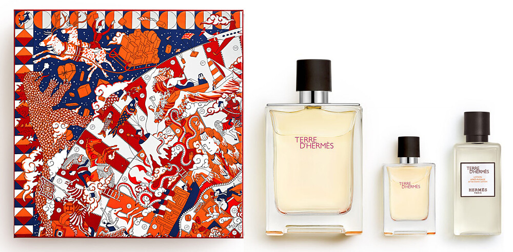 愛馬仕大地淡香水2021聖誕禮盒，NT4,350