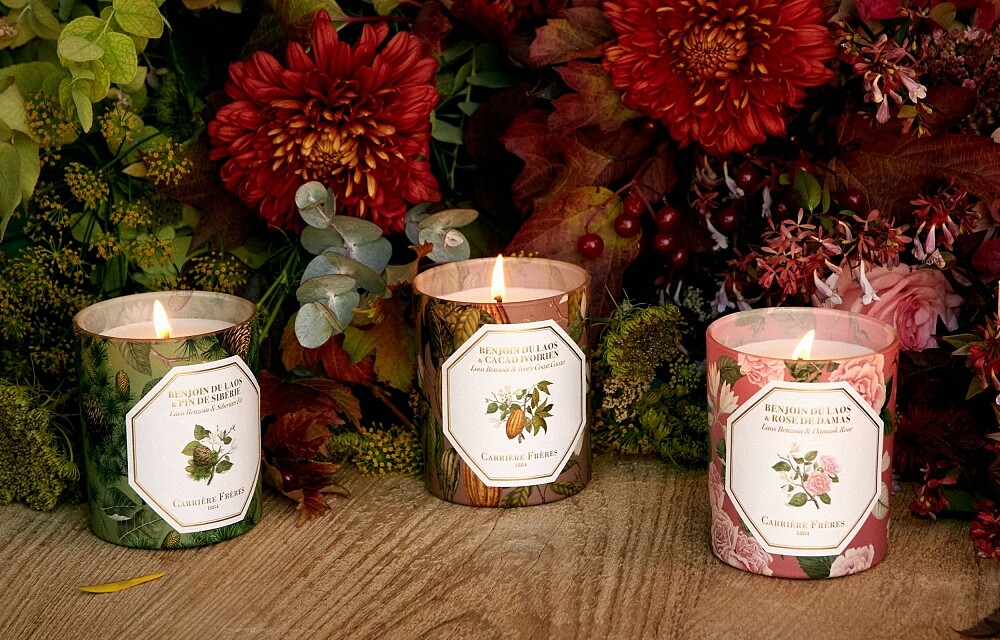 Carri&egrave;re Fr&egrave;re 2021限量版聖誕節日香氛-安息香系列蠟燭。