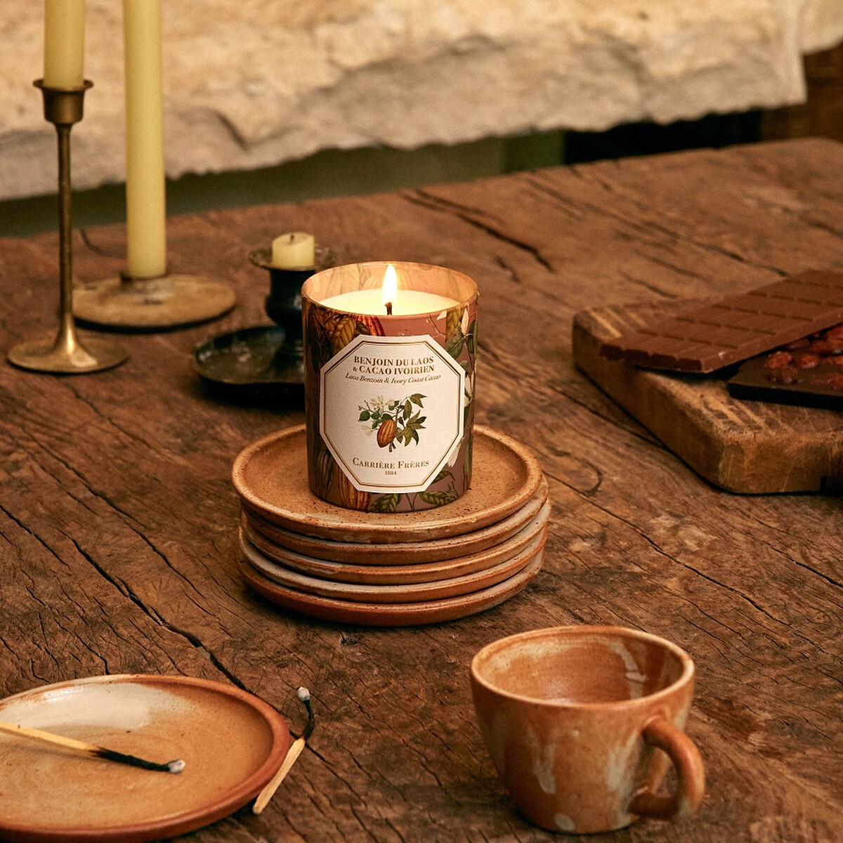 Carri&egrave;re Fr&egrave;re 2021聖誕安息香x象牙海岸可可香氛蠟燭，185g，NT2,980