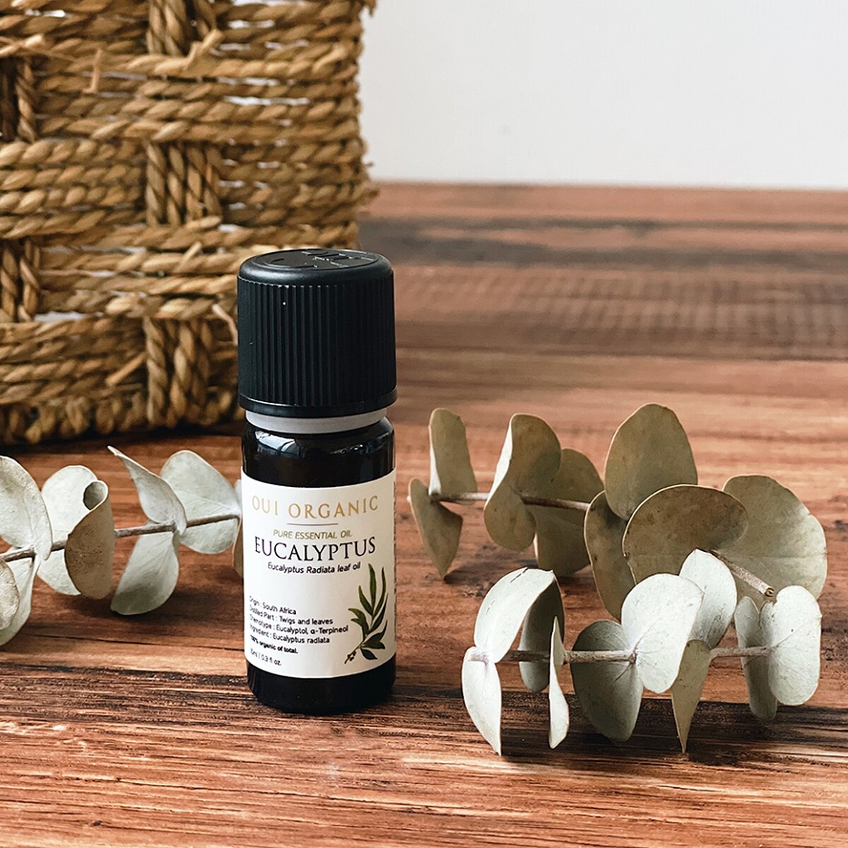 Oui Organic尤加利單方精油10ml,NT680