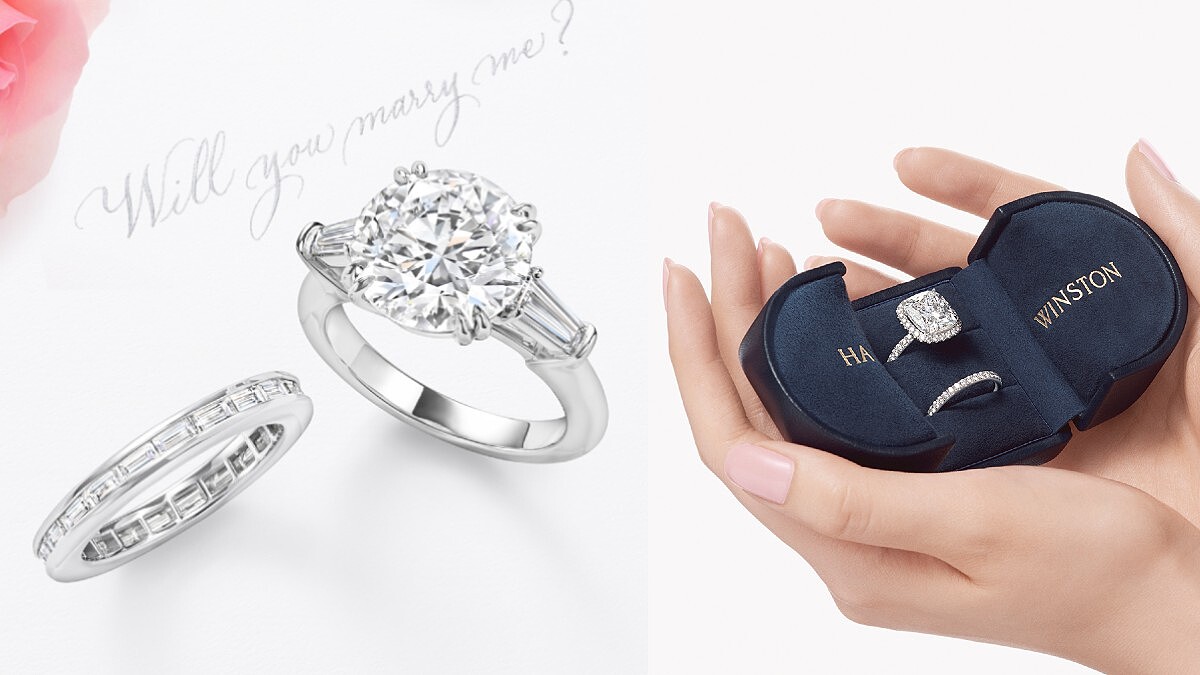 Love is HARRY WINSTON！關於愛情的真諦、浪漫的極致、永恆的許諾，只有戴上鑽石之王HARRY WINSTON經典的鑽石婚戒，才能完美深刻感受！ 