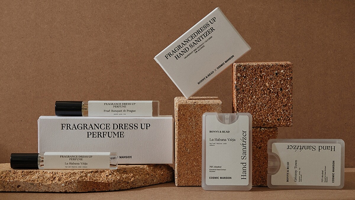 BONNY&amp;amp;READ X韓國COSMIC MANSION第三年推聯名香水，台灣獨家首發