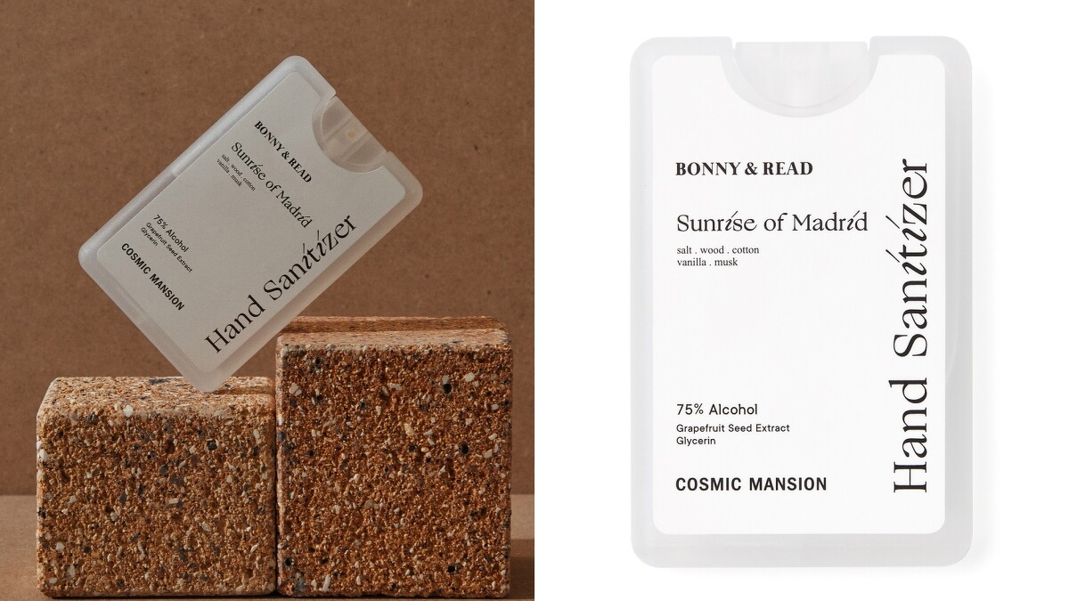 BONNY&READ X COSMIC MANSION乾洗手(#馬德里晨曦Sunrise of Madrid 02)，NT870