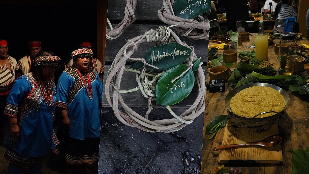 2021台東大地餐桌，「曆曆小米餐桌」壓軸登場，以八部合音搭配小米晚宴