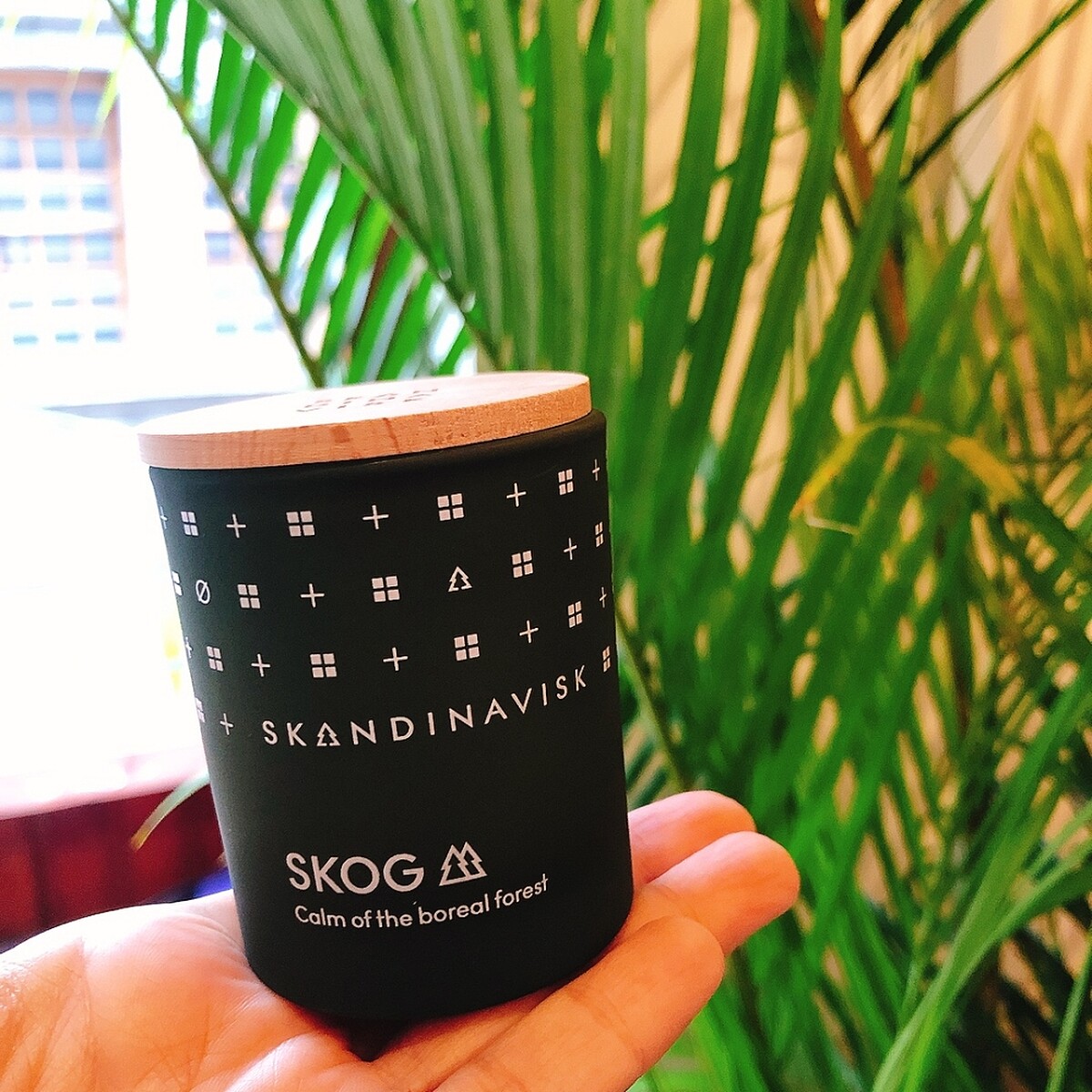 丹麥室內香氛品牌Skandinavisk商品包裝設計簡約有質感,還會融入系列代表圖騰。