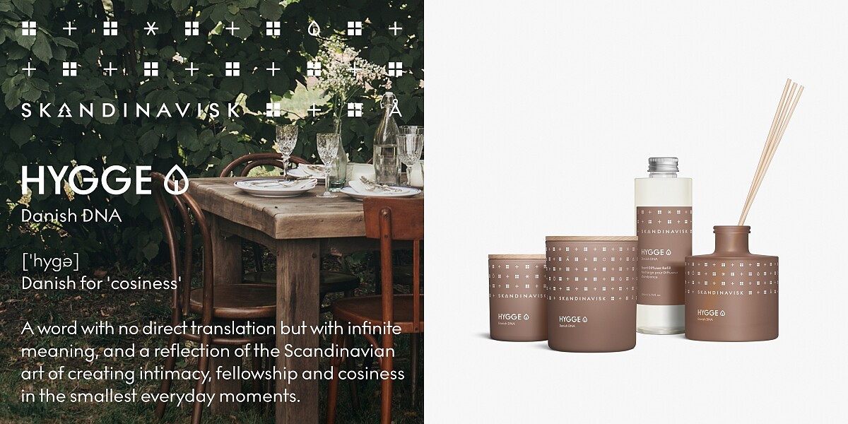 丹麥室內香氛品牌Skandinavisk HYGGE永恆時刻系列。