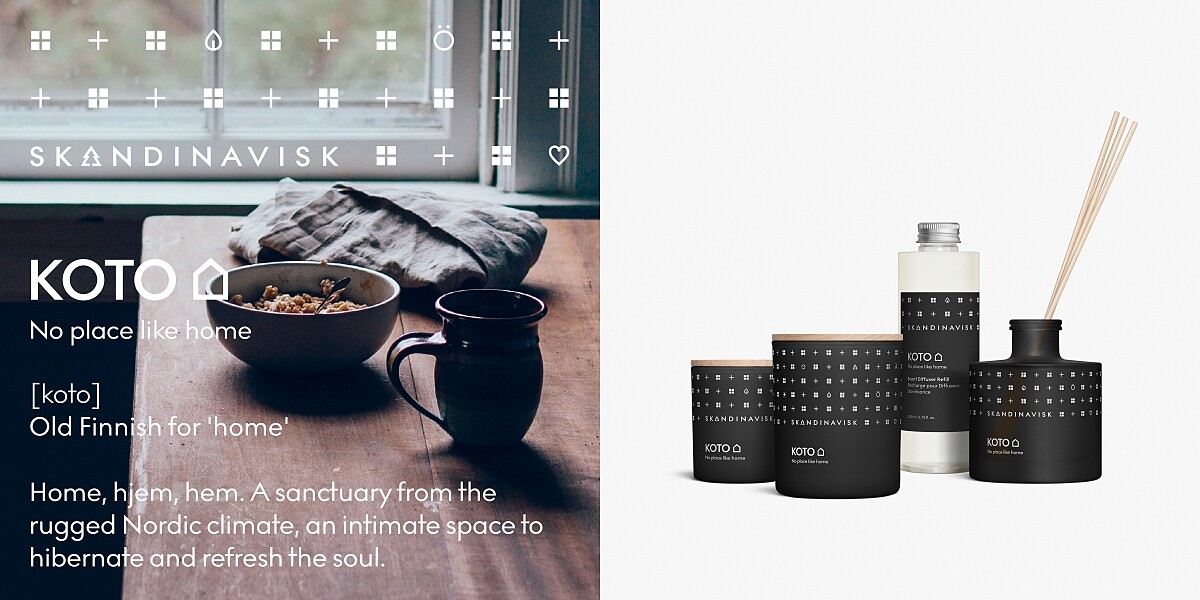 丹麥室內香氛品牌Skandinavisk KOTO夢中天堂系列。