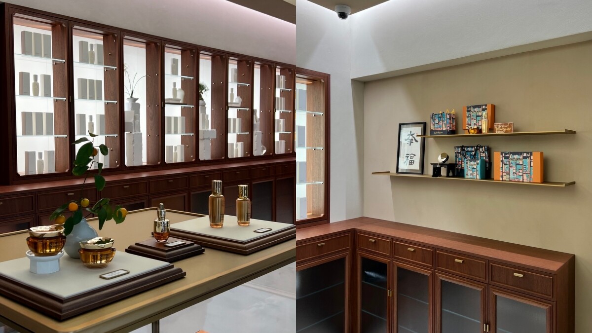 雪花秀韓國北村旗艦店的現代洋房區。