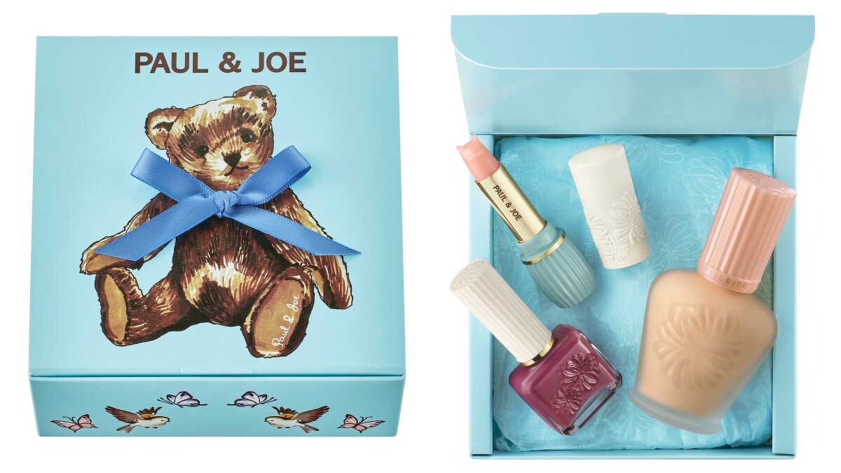 第二波還有超可愛的泰迪熊收藏盒，很適合裝滿PAUL＆JOE聖誕系列來交換禮物。