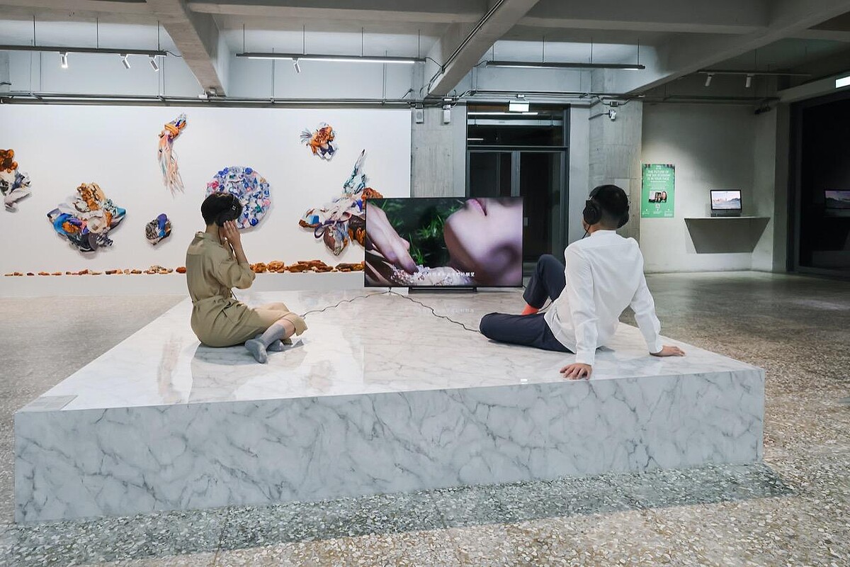 《預演未來》展覽現場。