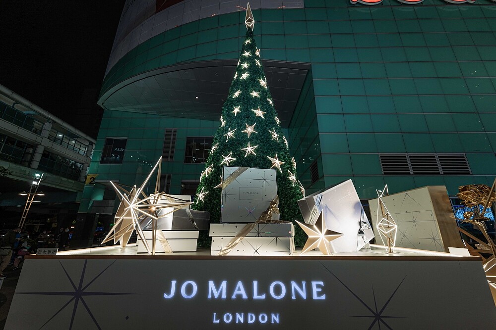 Jo Malone London星光聖誕樹璀燦閃耀星空。