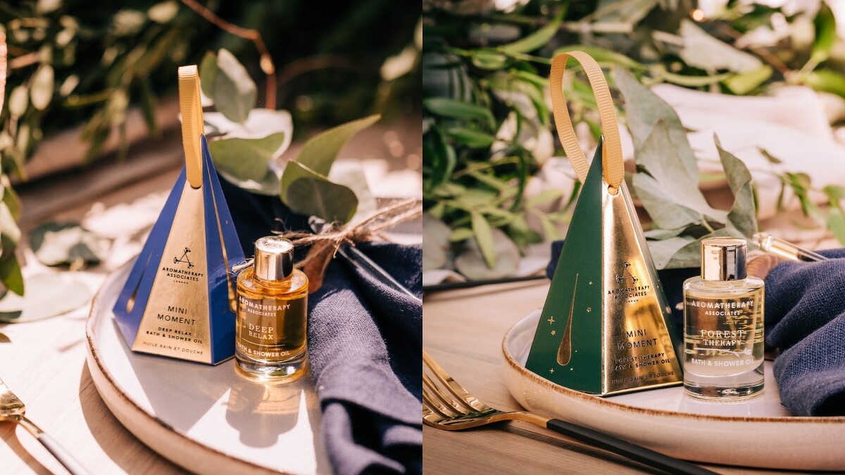 AROMATHERAPY ASSOCIATES 2021聖誕靜心小確幸Mini Moment(晚間舒緩/心靈之沐)，NT540