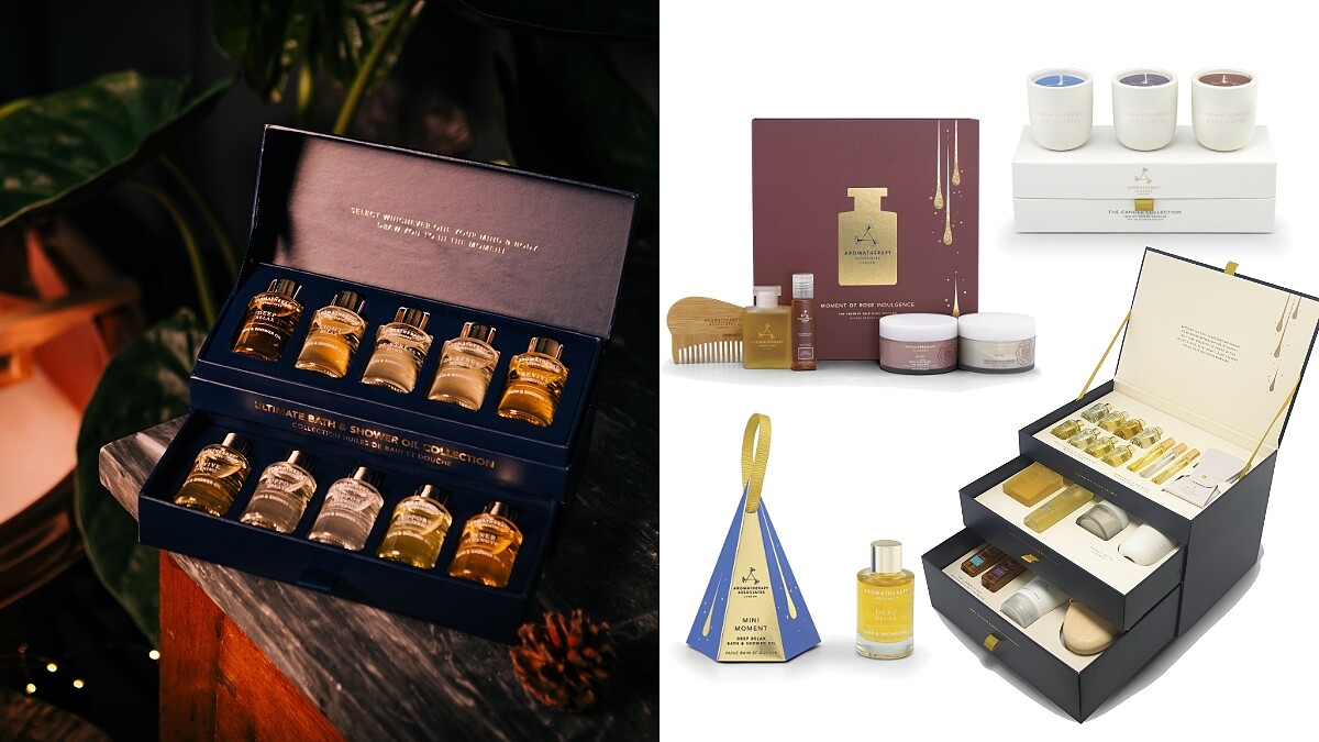 AROMATHERAPY ASSOCIATES 2021聖誕推10款禮盒，沐浴油珠寶盒絕對必收