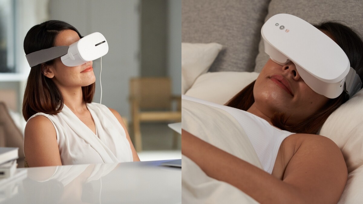 酷熱敷水波式按摩眼罩(冷熱敷)，原價NT5,580、特價NT4,990(限台隆京站、天母門市)