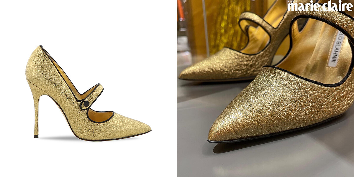 Manolo Blahnik Campari，售價NT$35,800