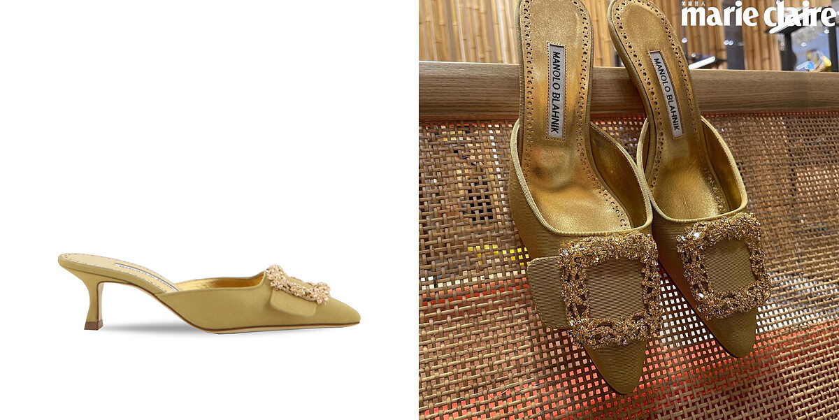 Manolo Blahnik Maysale，售價NT$53,800