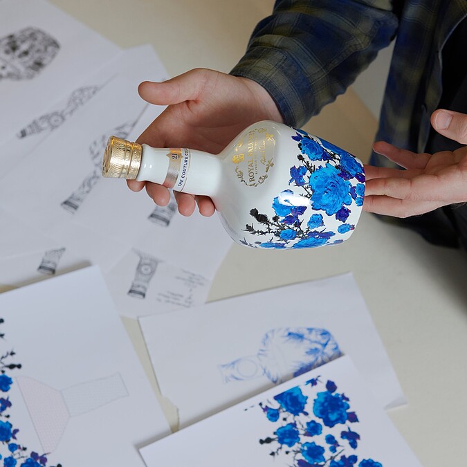 Richard Quinn 手稿。