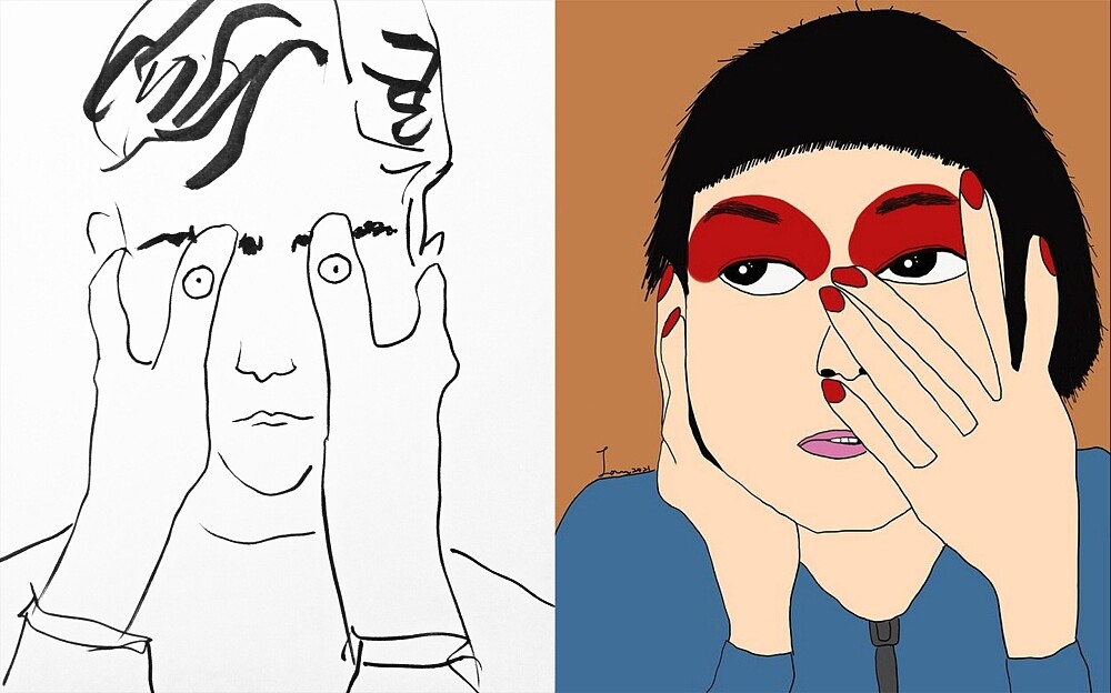 《彩虹女兒Daughters of Rainbow》創作者Norman Normal與顏。控(Yankong)。