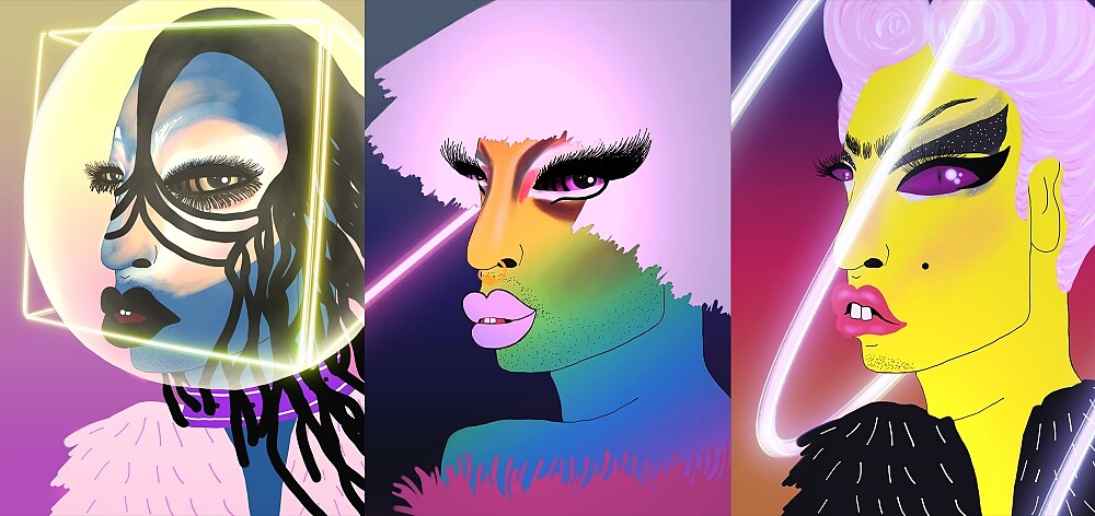 第一階段銷售達到30%,SPARK!將在OpenSea上架44件〈異星女兒Daughters of Alien Series〉的特殊作品。