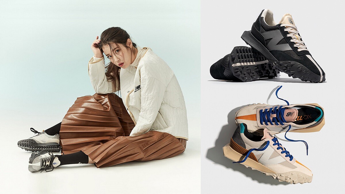 不只音源無敵，私服風格更是出色的IU，跟著她穿上最新NB復古未來鞋款XC-72，釋放妳的2022時尚高端氣場！