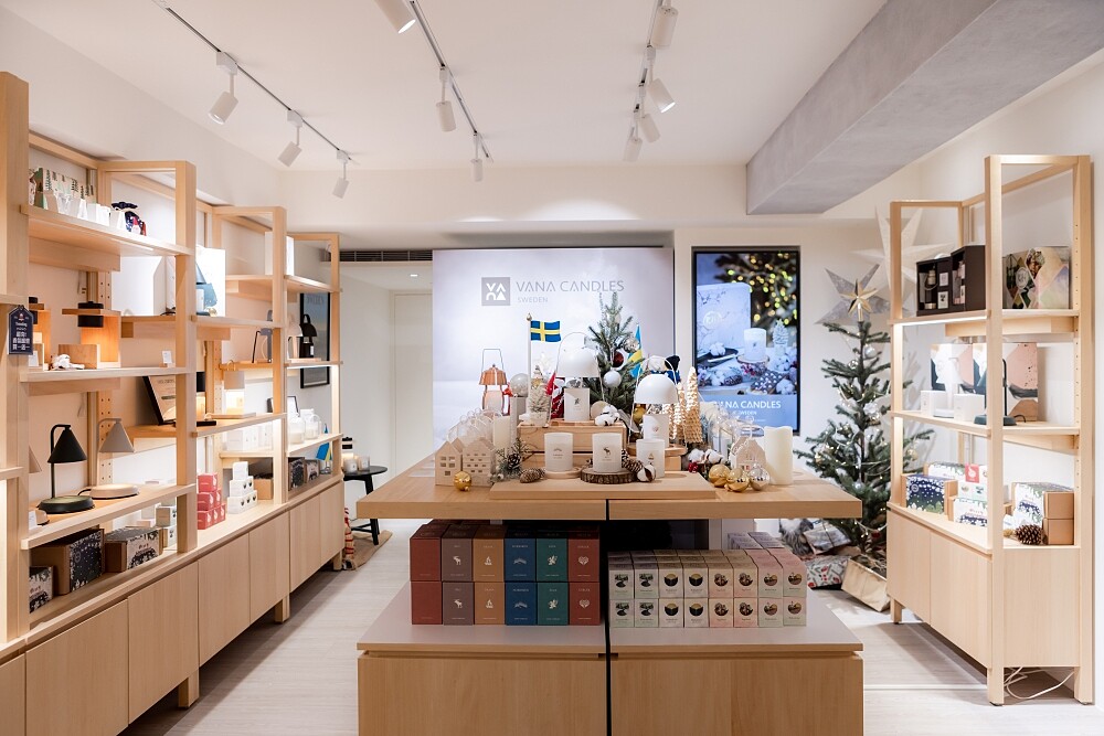 Vana Candles台灣第一間概念店於2021年開在台北東區。