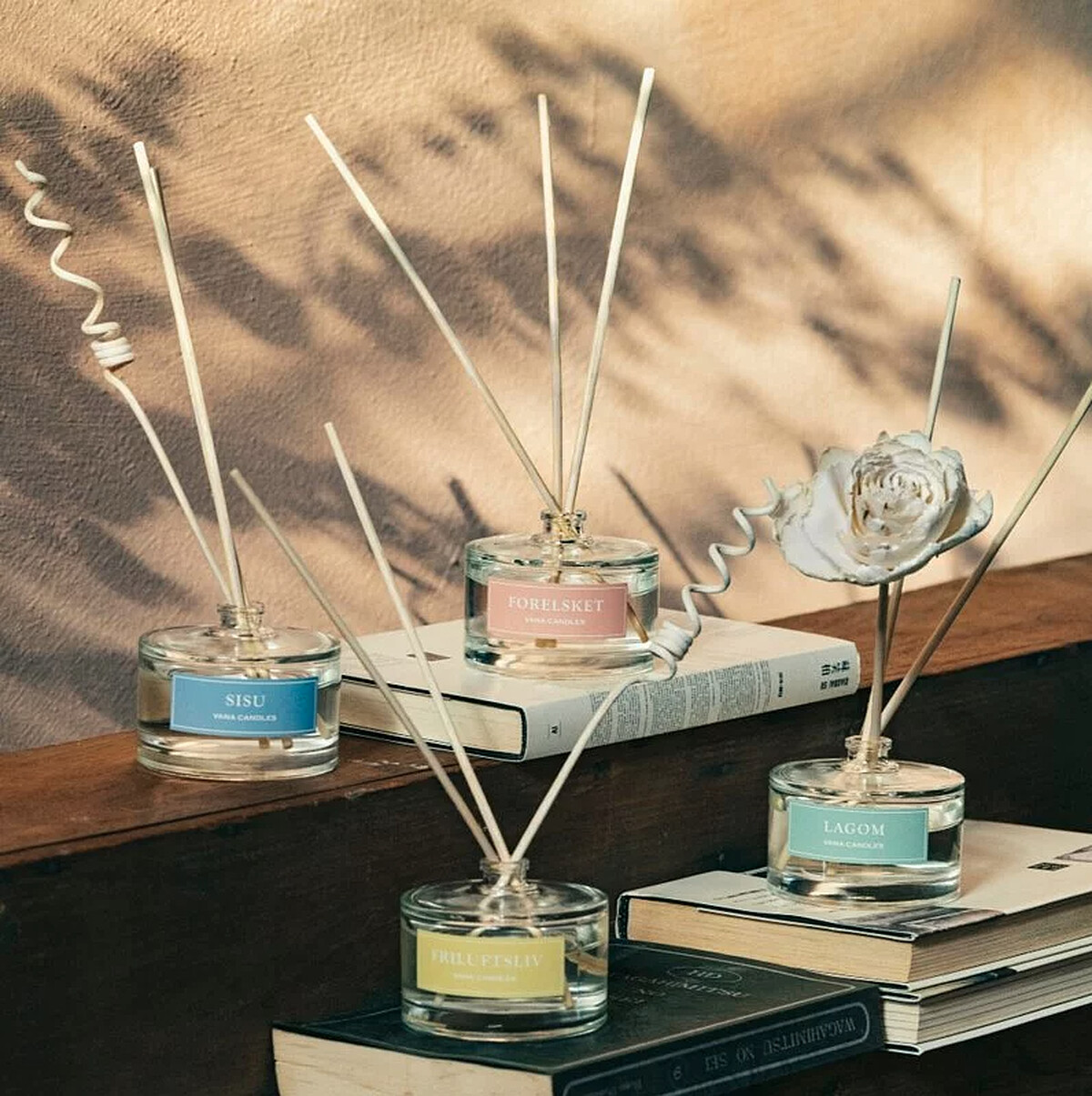 Vana Candles永恆記憶擴香系列(Lagom平衡生活、Friluftsliv徜徉自然、Forelsket墜入愛河、Sisu希甦精神)50ml，NT880